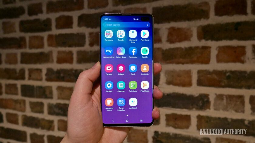 Samsung Galaxy S10 One-UI-applikation
