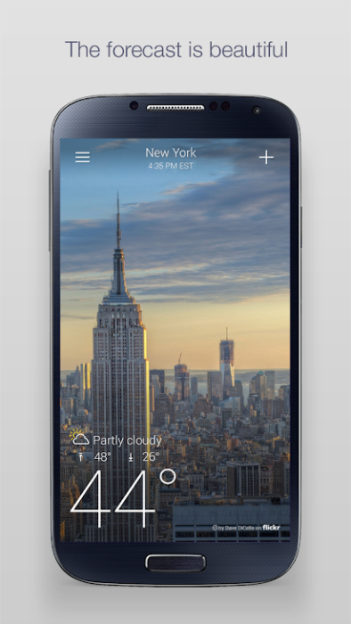 Det bästa väderprogrammet att installera på Android 3