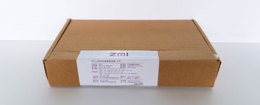 Xiaomi ZMI Powerbank Aura 20.000 mAh: review, disassembly, testing 1