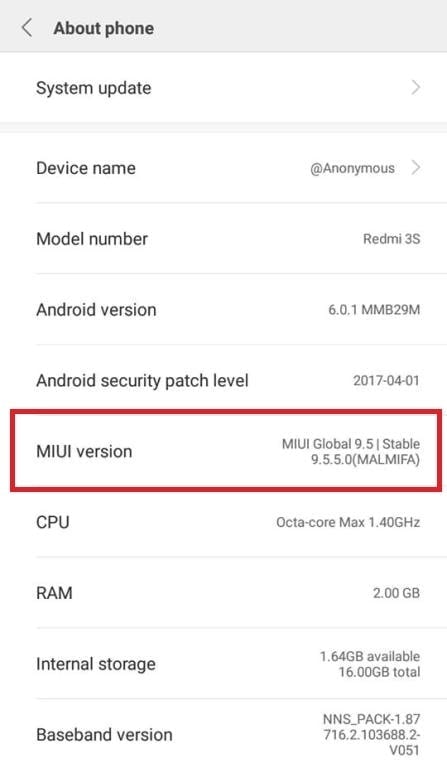 Hur man aktiverar USB-felsökning på Xiaomi Mi MIUI 9-enheter 2