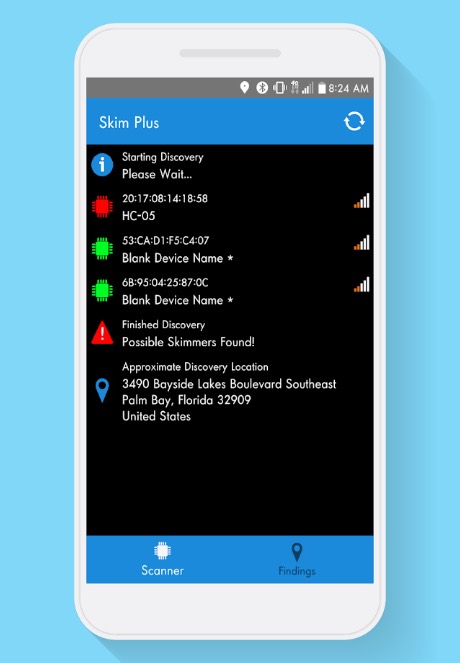 Skim Plus: Mendeteksi penipuan ATM menggunakan Android Anda 2