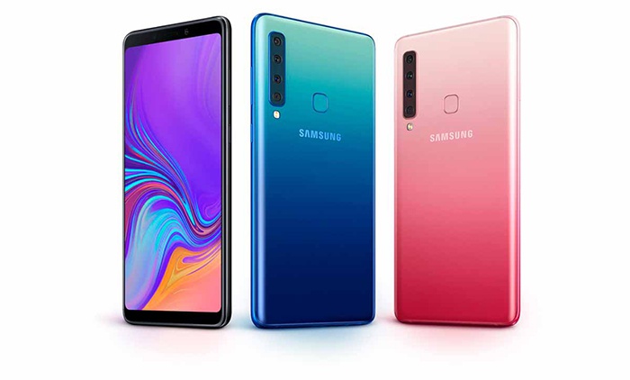 Samsung fram- och bakre Galaxy A9