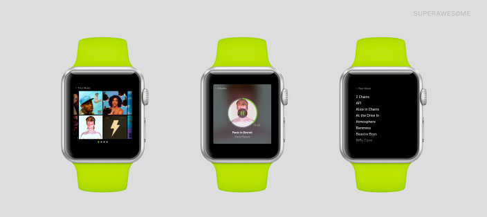 Gagasan desain aplikasi untuk Apple Watch: Youtube, Pinterest, Tinder dan banyak lainnya 4