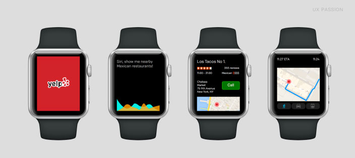Gagasan desain aplikasi untuk Apple Watch: Youtube, Pinterest, Tinder dan banyak lainnya 11