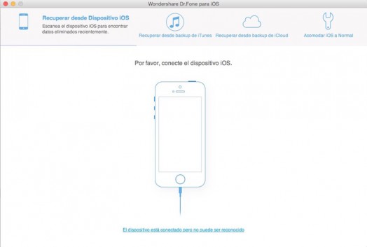 Pulihkan data yang dihapus dari iPhone atau iPad Anda dengan Dr. Fone untuk iOS 3