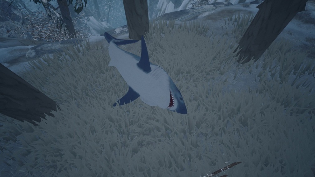 Apa yang Tersisa dari Edith Finch Switch Screenshot Shark In A Forest