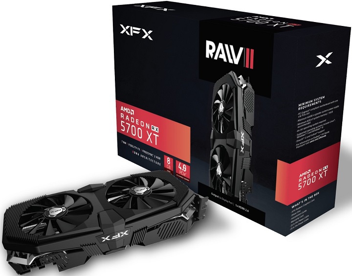 XFX Mengumumkan Radeon RX 5700 XT RAW II