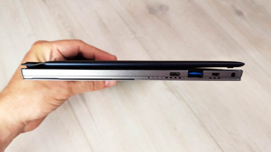 Teclast X4: ulasan tentang PC tablet yang kuat di Danau Gemini dengan keyboard plug-in, 8 GB RAM dan SSD 22