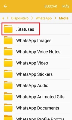 Folder Statuses