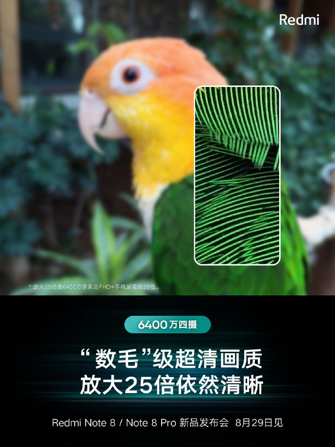 Redmi Note 8 Pro 25x zoom