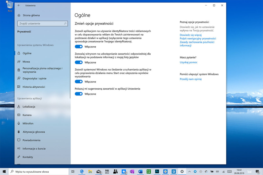 Windows 10 integritetsundersökning