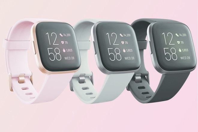Smartbit Fitbit Versa 2 memiliki Alexa bawaan sehingga Anda dapat menanyakan berapa kalori dalam alpukat 1