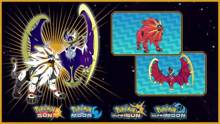 Dapatkan Shiny Lunala dan Solgaleo di Pokemon Sun and Moon Oktober ini 1