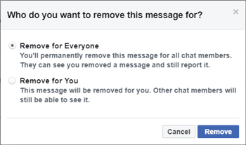 Cara melihat pesan yang dihapus di Facebook satu