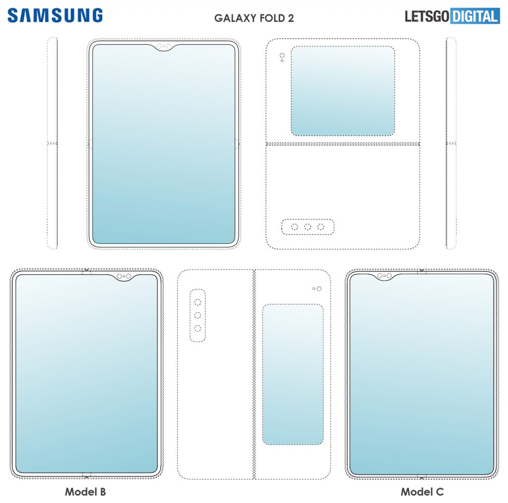 Ini bisa menjadi Samsung Galaxy Fold 2 menurut paten terbaru