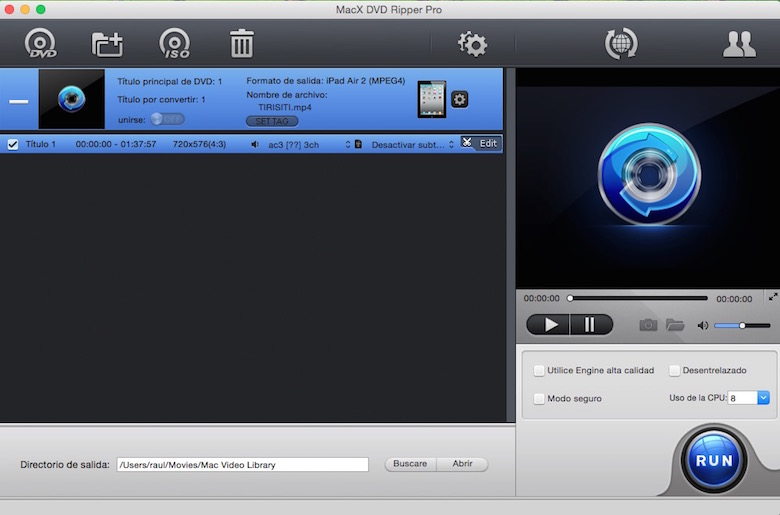 Hur man kopierar DVD-skivor på Mac för att titta på dem på iPhone med WinX DVD Ripper Mac Free 6