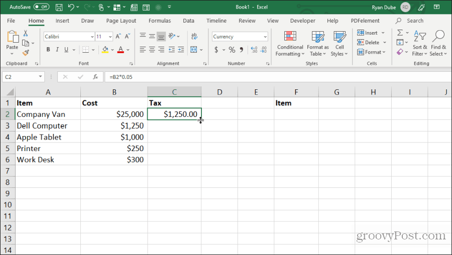 cellinnehåll i Excel