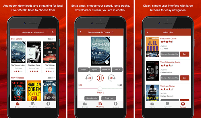 Buku Audio Screenshot Aplikasi iPhone dan iPad