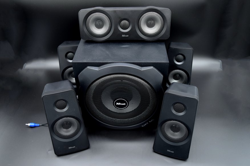Trust GXT 658 Tytan 5.1: sistem speaker murah yang menarik 12