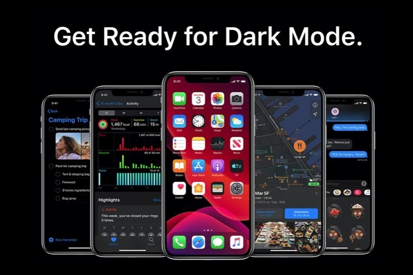 "Bersiap untuk mode gelap." Ini adalah bagaimana aplikasi untuk iOS 13 harus disiapkan.