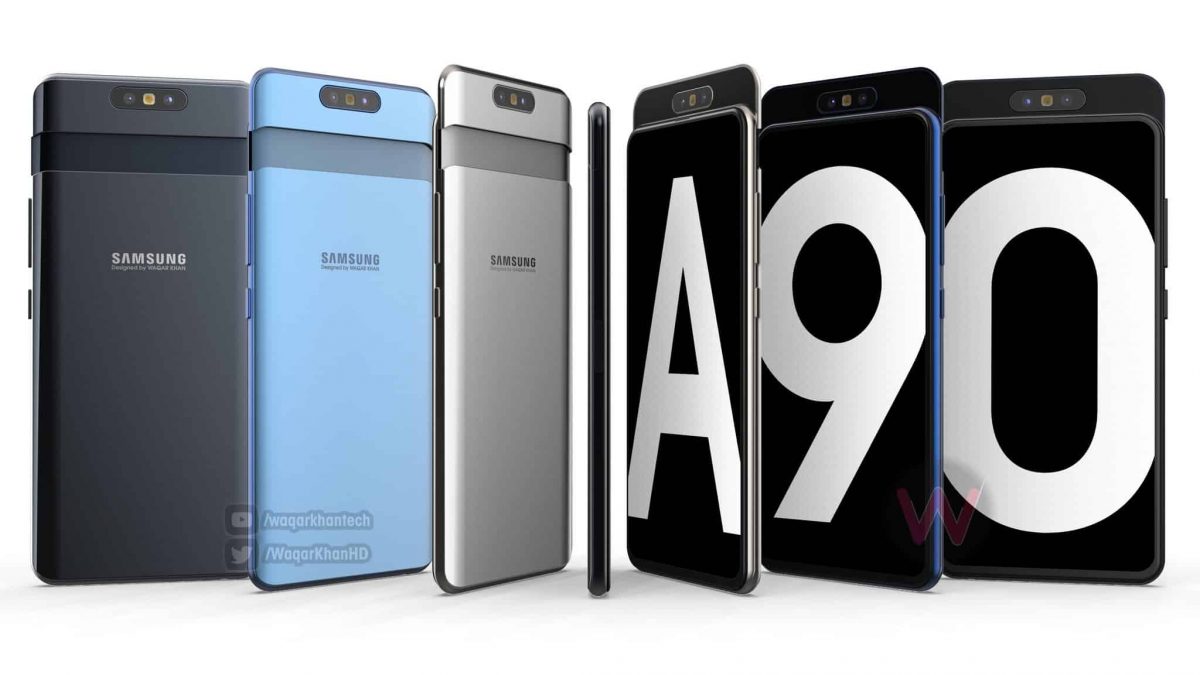 Mega-leak mengungkapkan desain baru Samsung Galaxy A90 5G!