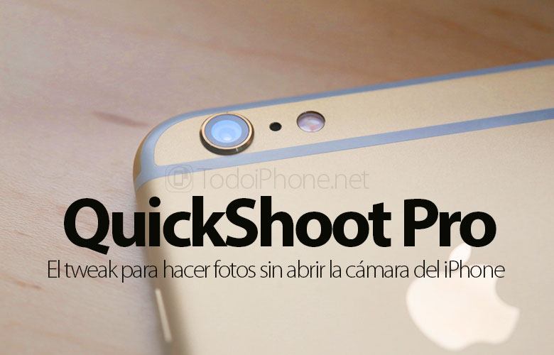 Ambil foto tanpa memasuki aplikasi Kamera iPhone dengan QuickShoot Pro 2