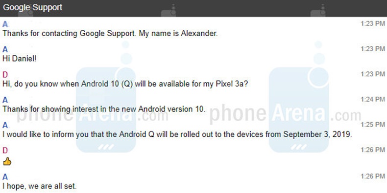 Android 10 släppt 1