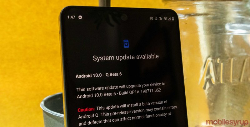 Android Q beta 6 hitting Essential phones today too
