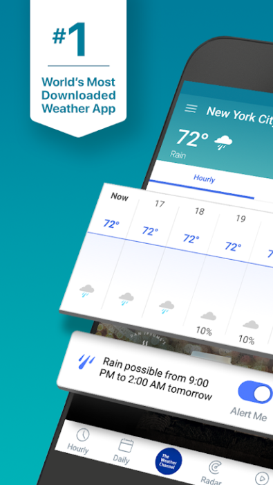 Det bästa väderprogrammet att installera på Android 2