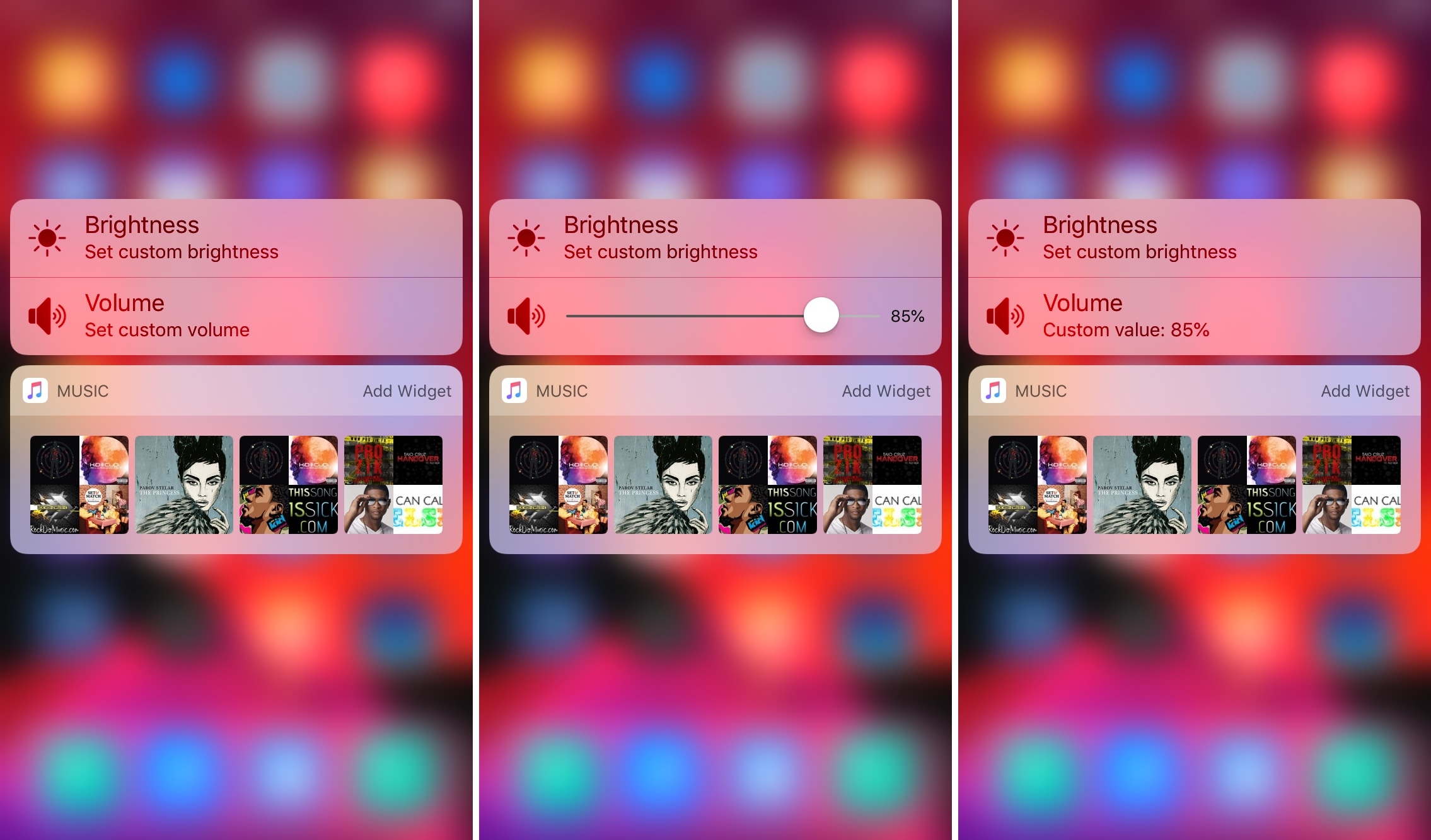 Appaze memungkinkan Anda mengatur tingkat kecerahan dan volume pada setiap aplikasi 2