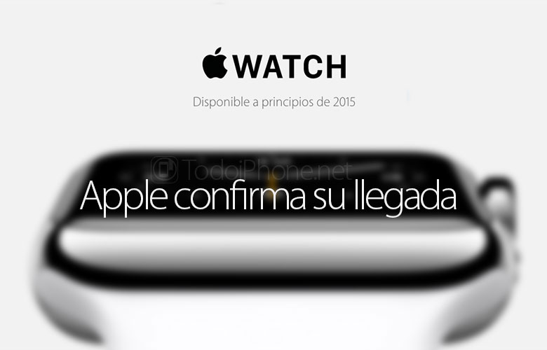 Apple Watch i början av 2015 bekräftades av Apple 2