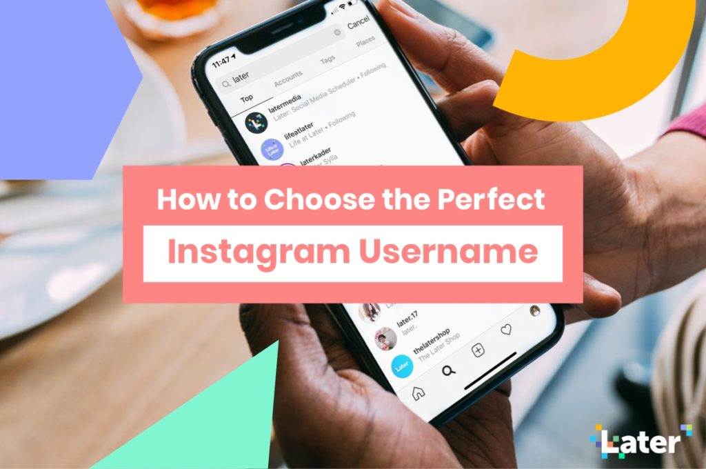 Cara memilih nama pengguna instagram