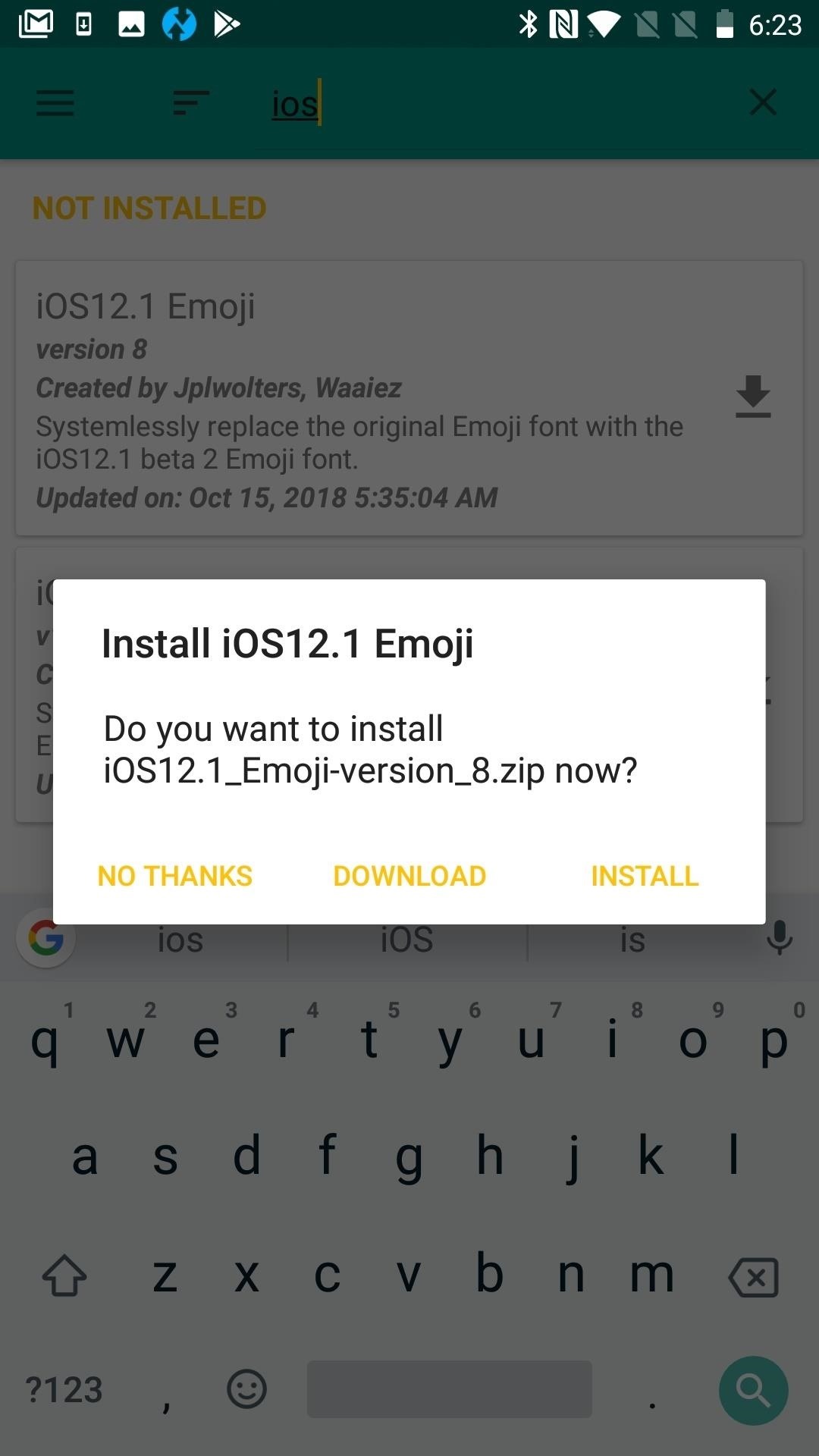 Hur man får den nya iOS 12.1 Emoji på alla Android-telefoner