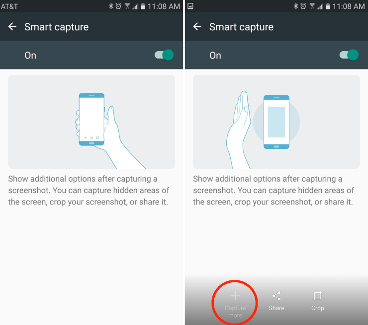 Cara mengambil tangkapan layar Galaxy Note 10 3