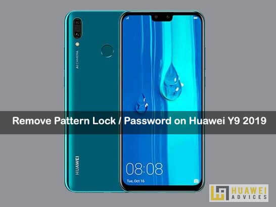 Cara Menghapus Lupa Pola Lock / Kata Sandi pada Huawei Y9 2019