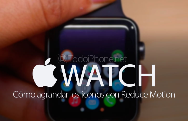 Hur man förstorar ikonen på Apple Watch med Reduce Motion 2