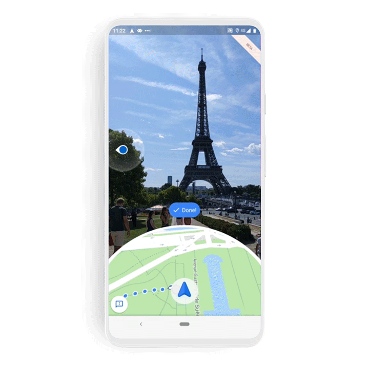 Hur man använder Augmented Reality för att navigera i Google Maps 1