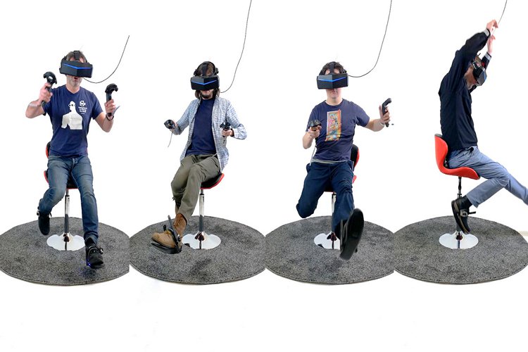 Cybershoes Memungkinkan Anda Berinteraksi dengan Game VR Tanpa Meninggalkan Kursi Anda