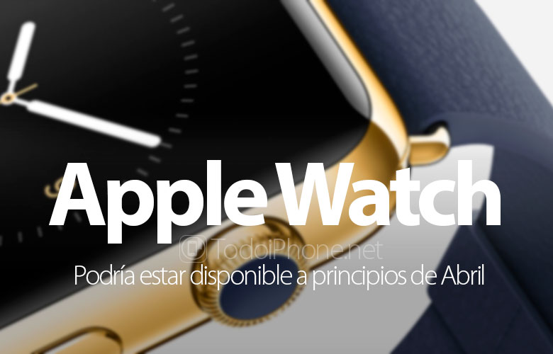 Apple Watch kan vara tillgängligt redan 2 april