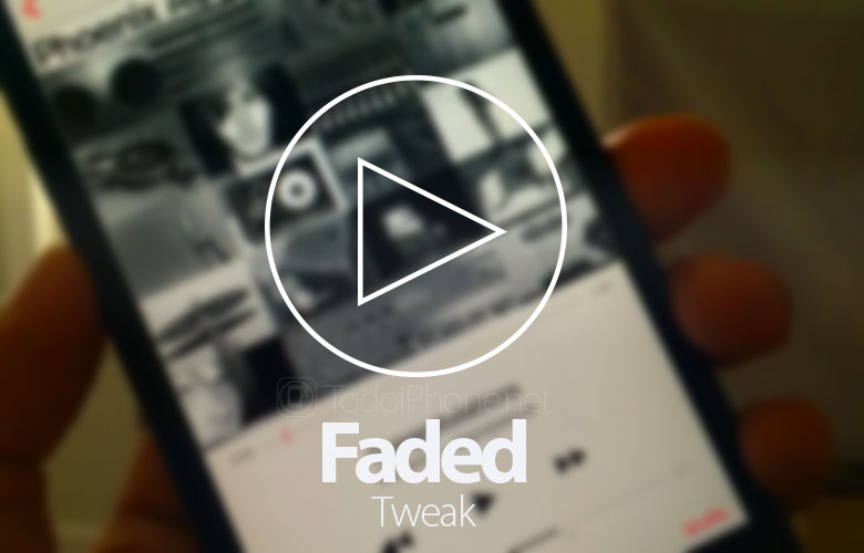 Faded, tweak yang menambahkan efek fusion ke aplikasi iOS 8 Music 2