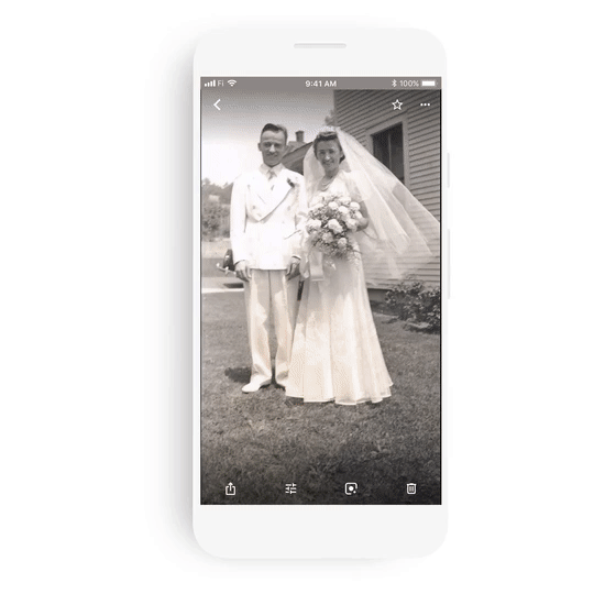 Med Google Foton kan du måla gamla foton i svartvitt 1