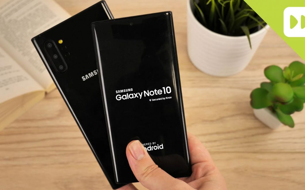 Galaxy Note10 dan Note10 +: ini dia di video 1