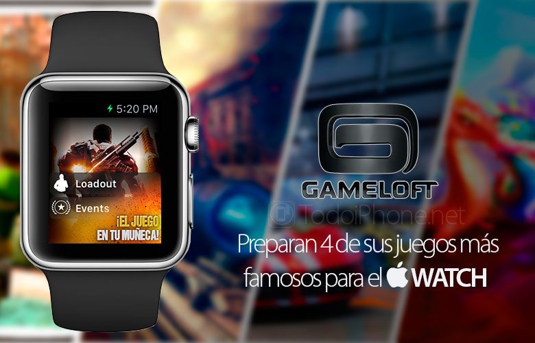 Gameloft memiliki 4 game yang siap untuk Apple Watch 2