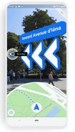 Bild - Google Maps lanserar researrangör och guide med augmented reality