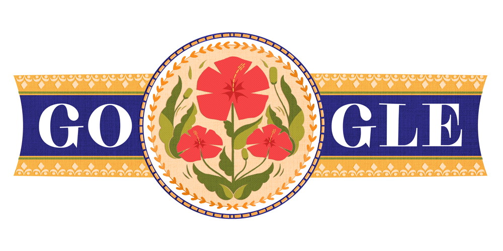 Google Merayakan Hari Merdeka 2019 dengan Doodle Bunga Raya Lainnya