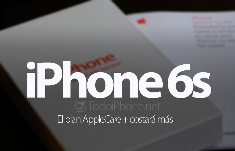 AppleCare + -priserna går upp för iPhone 6s 2