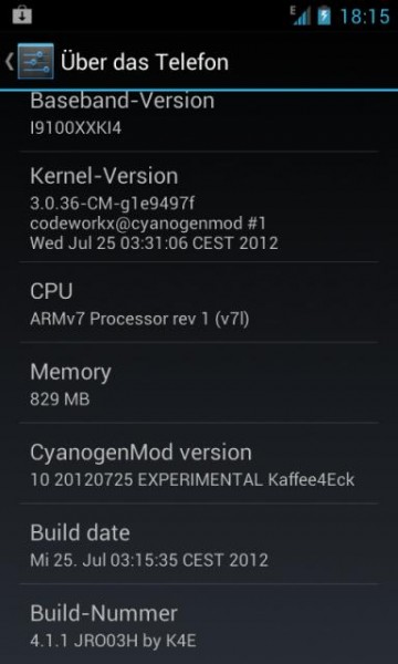 Installera Kaffee4Eck CM10 Android 4.1.1 på Galaxy S2 I9100 Custom CyanogenMod 10 [How To] 1