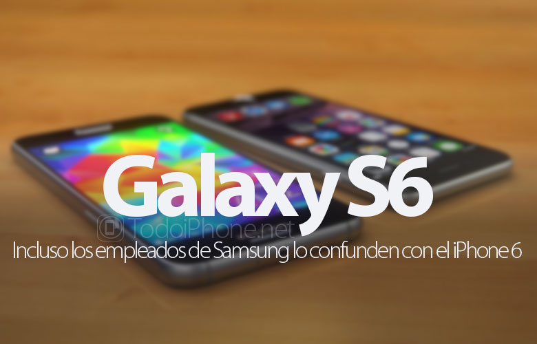 Samsung-anställda förväxlar också Galaxy S6 med iPhone 6 2