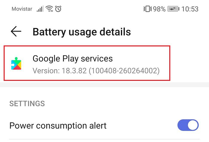 Kesalahan layanan Google Play "width =" 700 "height =" 476