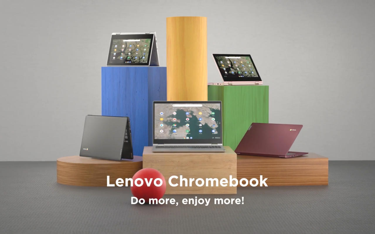 Lenovo memiliki tiga Chromebook baru segera hadir